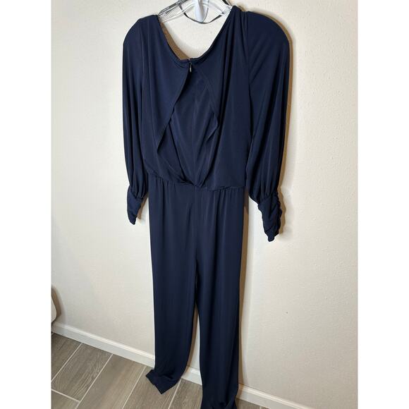 Vince Camuto navy jumpsuit -size 4‎ - Picture 3 of 4